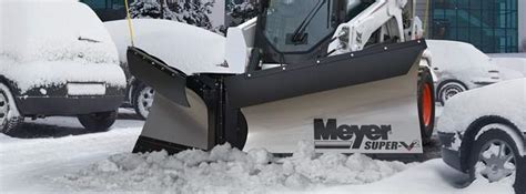 meyer skid steer v plow|meyer v plow manual.